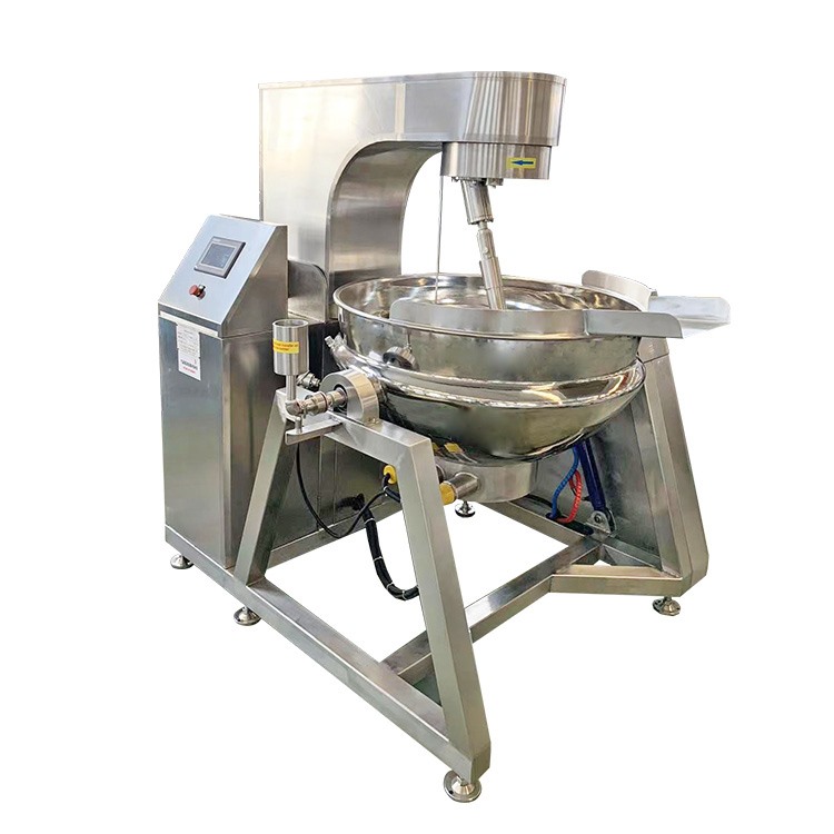 Fully automatic electric heating thermal oil planetary stirring fryer