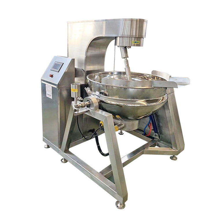 Fully automatic electric heating thermal oil planetary stirring fryer