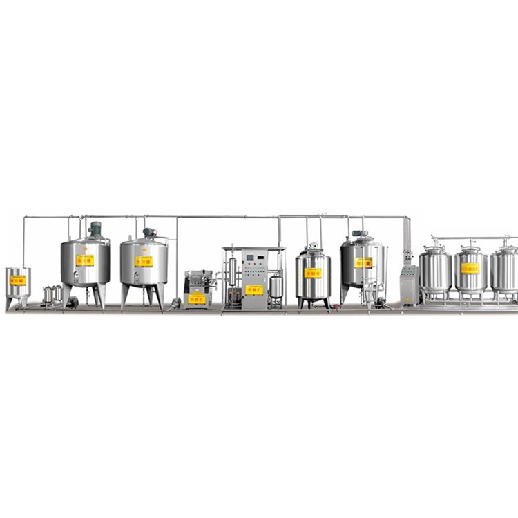 Plate type dairy production line 1TH