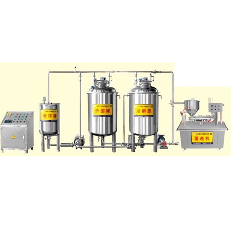 Simple 200L can type dairy production line