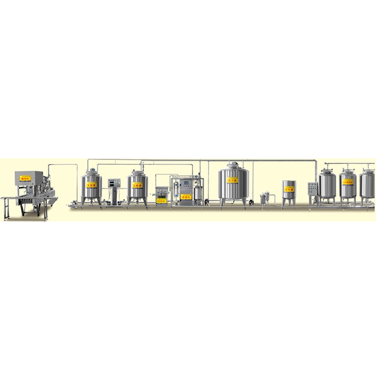 500L/H plate yogurt production line