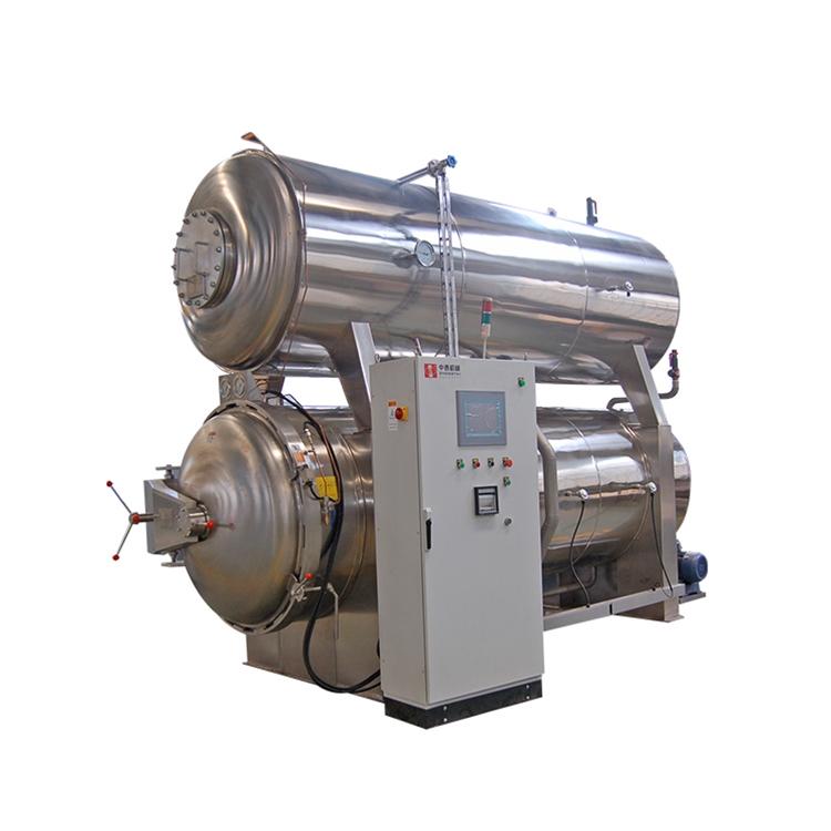 High temperature retort autorclave